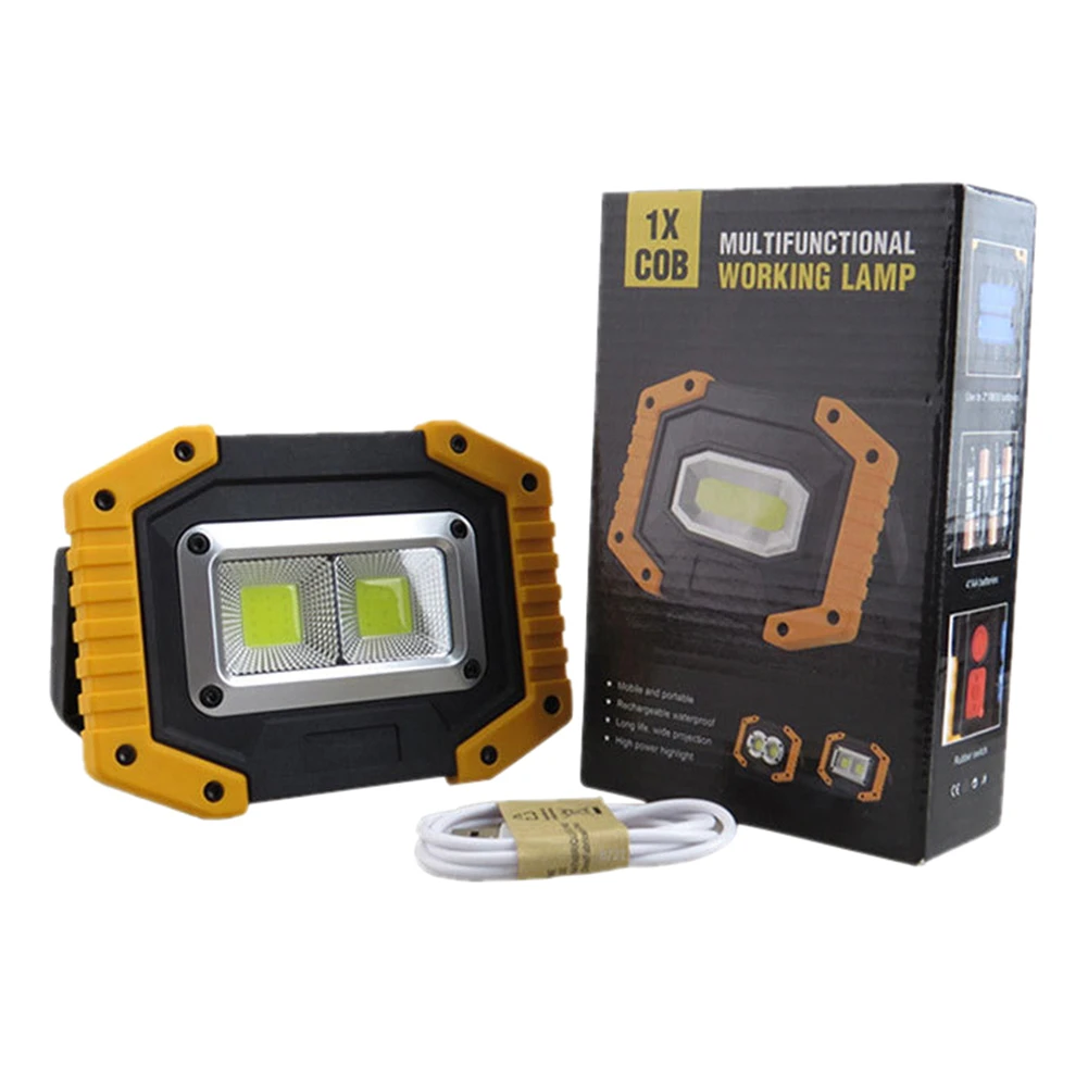 LED Portable Spotlight Rechargeable Outdoor Working Light Hunting Camping Lamp Floodlight Searchlight Yellow Portable Spotlight
LED Portable Spotlight Rechargeable Outdoor Working Light Hunting Camping Lamp Floodlight Searchlight Yellow Portable Spotlight