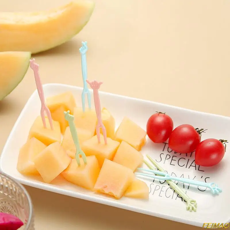 50Pcs Plastic Fruit Fork Disposable Small Household Children Eat Fruit Stick Cartoon Home Kitchen Accessories
50Pcs Plastic Fruit Fork Disposable Small Household Children Eat Fruit Stick Cartoon Home Kitchen Accessories