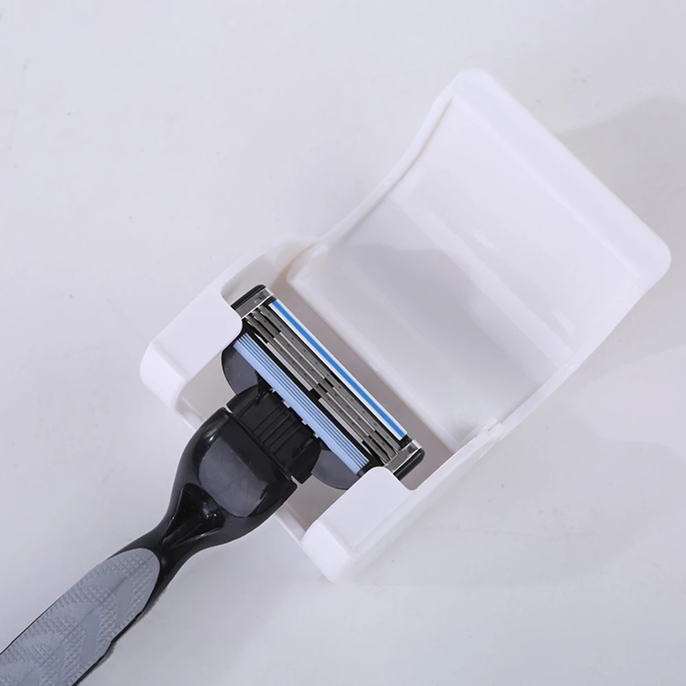 Подставка для бритвы пластиковая домашнего использования стойка зубных щеток