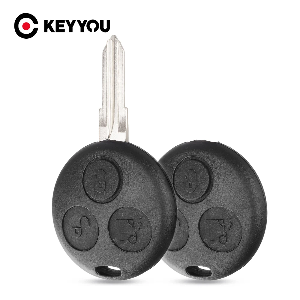 KEYYOU Replacement No Blade With Blade Remote Shell For Mercedes Benz MB Smart Fortwo 450 Forfour Roadste Car Key Cover Fob Case
KEYYOU Replacement No Blade With Blade Remote Shell For Mercedes Benz MB Smart Fortwo 450 Forfour Roadste Car Key Cover Fob Case