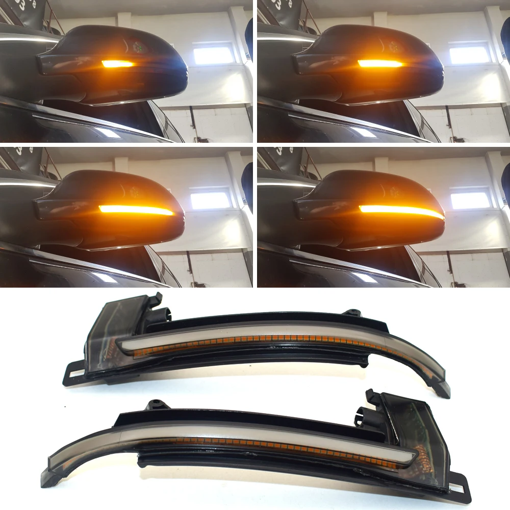 For Audi A4 A5 B8 S4 S5 Q3 SQ3 A3 8P A6 C6 4F S6 A8 D3 8K LED Dynamic Turn Signal Blinker Sequential Side Mirror Indicator Light
For Audi A4 A5 B8 S4 S5 Q3 SQ3 A3 8P A6 C6 4F S6 A8 D3 8K LED Dynamic Turn Signal Blinker Sequential Side Mirror Indicator Light