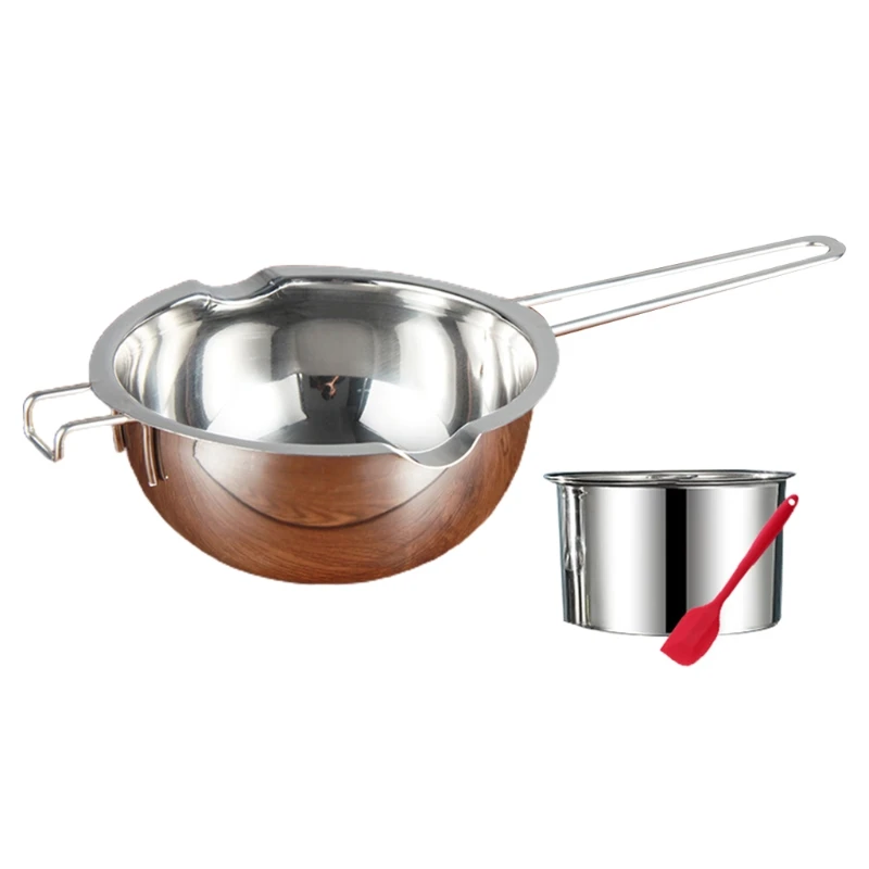 Stainless Steel Double Boiler Pots Set for Melting Chocolate Candy Candle Making
Stainless Steel Double Boiler Pots Set for Melting Chocolate Candy Candle Making
