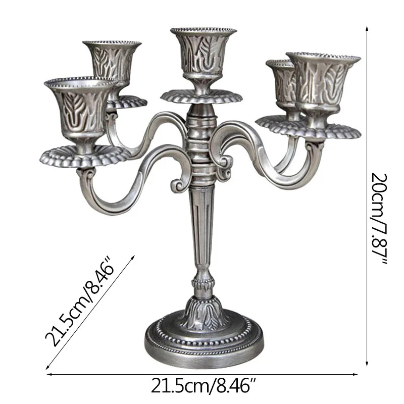 European Retro Candle Holder Zinc Alloy Vintage Creative Candlestick Ornament Room Decor Home Decoration Accessories
European Retro Candle Holder Zinc Alloy Vintage Creative Candlestick Ornament Room Decor Home Decoration Accessories