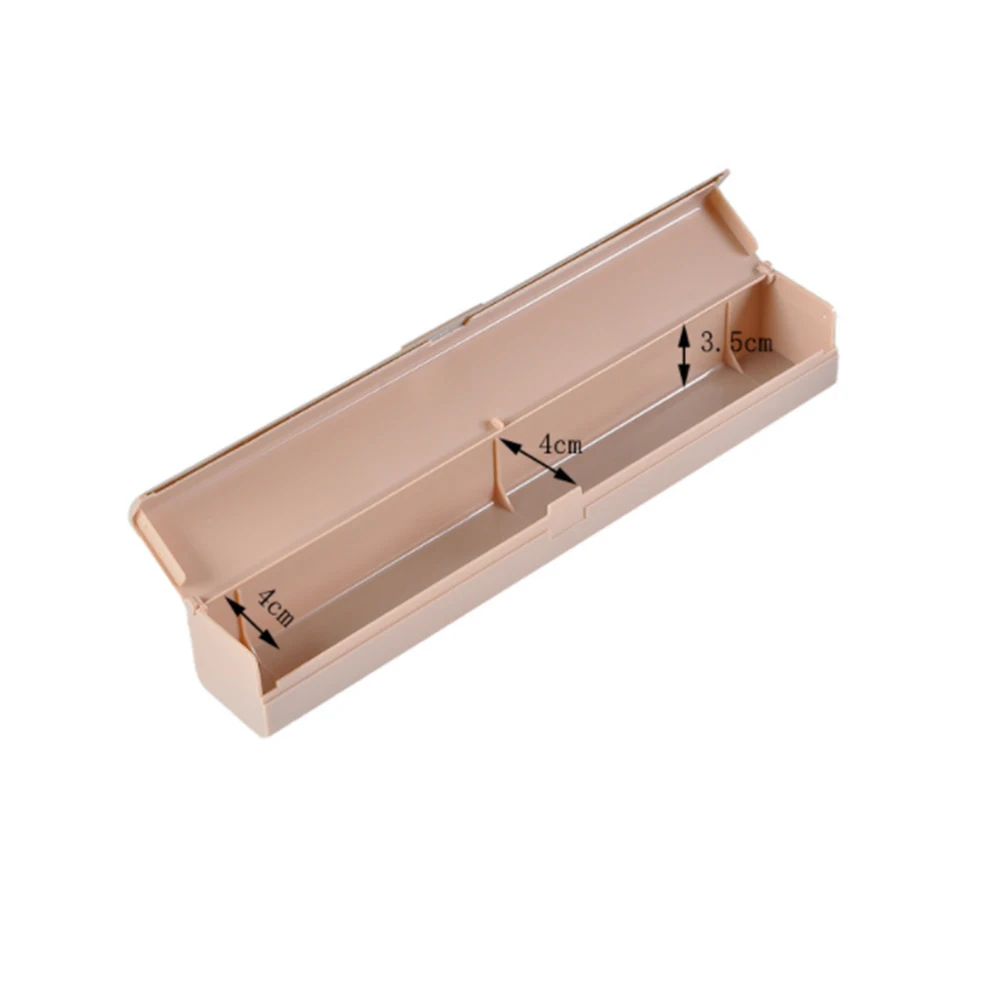 Plastic Wrap Dispenser Kitchen Tools Cling Food Wrap Cutter Dispenser Film Cutter Storage Holder Kitchen Cling Wrap Convenient
Plastic Wrap Dispenser Kitchen Tools Cling Food Wrap Cutter Dispenser Film Cutter Storage Holder Kitchen Cling Wrap Convenient