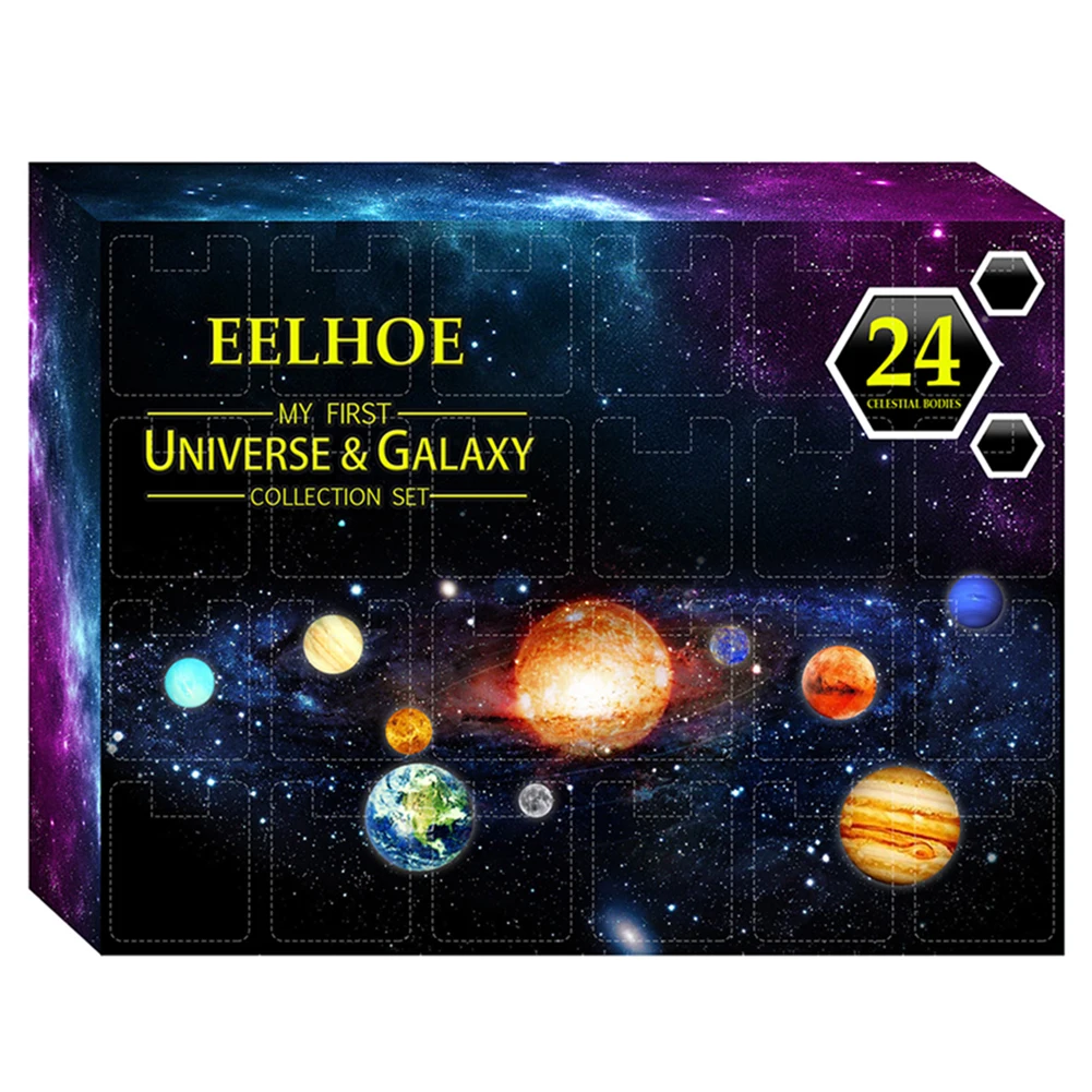 24 Days Christmas Advent Calendar Countdown Planetary Blind Box Christmas Party Holiday Decoration Toys Children Adult Gifts
24 Days Christmas Advent Calendar Countdown Planetary Blind Box Christmas Party Holiday Decoration Toys Children Adult Gifts