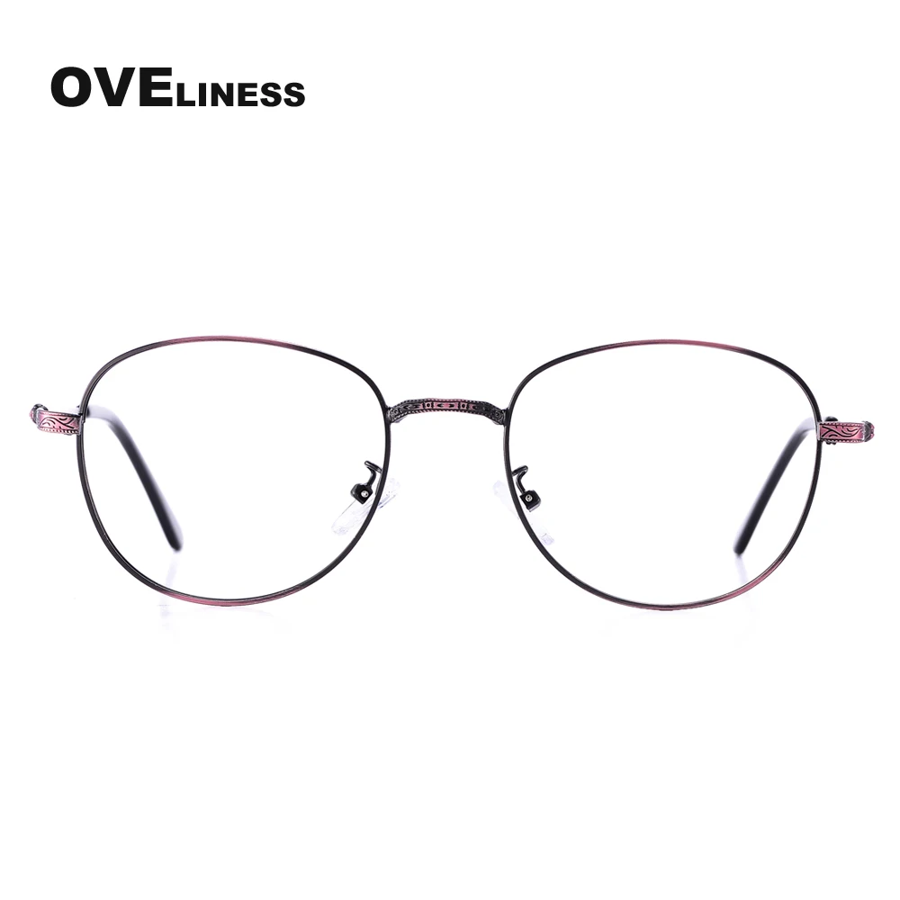 Fashion women's eyeglasses frames Optical Round Glasses Frame for Women Myopia Prescription eye glasses Spectacles Metal eyewear 
Fashion women's eyeglasses frames Optical Round Glasses Frame for Women Myopia Prescription eye glasses Spectacles Metal eyewear