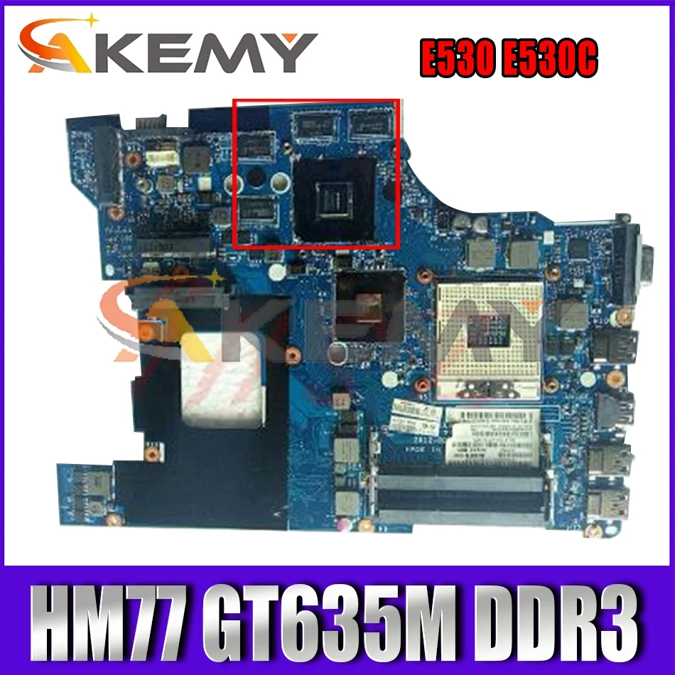 Akemy QILE2 LA-8133P Motherboard For Lenovo ThinkPad E530 E530C Laptop Motherboard PGA989 HM77 GT635M DDR3 100% Test Work
Akemy QILE2 LA-8133P Motherboard For Lenovo ThinkPad E530 E530C Laptop Motherboard PGA989 HM77 GT635M DDR3 100% Test Work