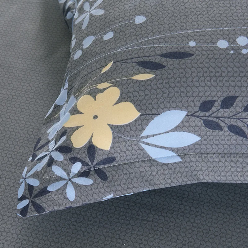 Concise Printing Bed Sheet Bedclothes Soft Fabric Floral Flower Bed Coverlet Sheet Pillowcases Set Winter Home Textiles
Concise Printing Bed Sheet Bedclothes Soft Fabric Floral Flower Bed Coverlet Sheet Pillowcases Set Winter Home Textiles