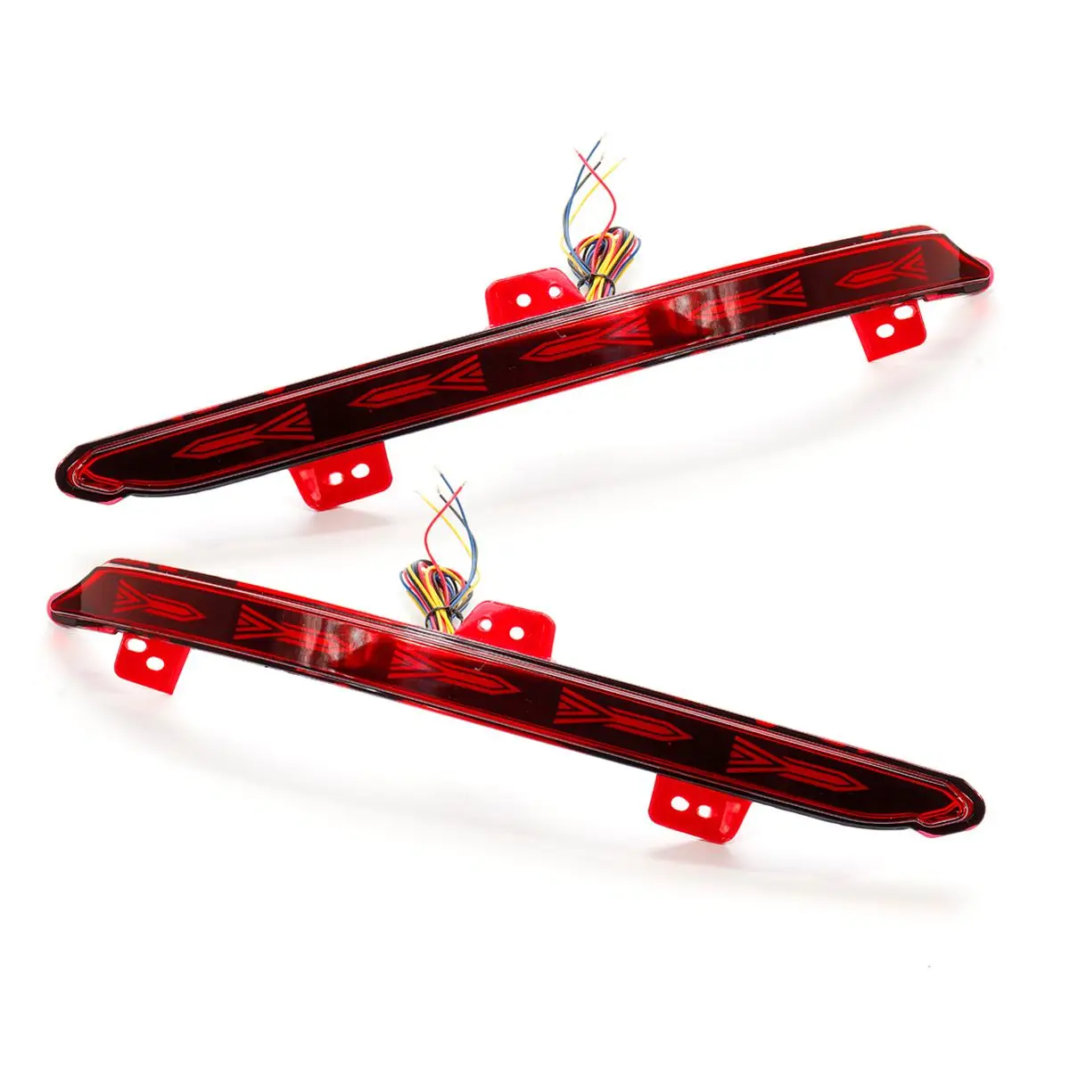 NEW 2PCS Car LED Rear Bumper Reflector Brake Sequential Turn 3 in 1 Lights Lamp Fit For Honda Accord 2018-2019
NEW 2PCS Car LED Rear Bumper Reflector Brake Sequential Turn 3 in 1 Lights Lamp Fit For Honda Accord 2018-2019