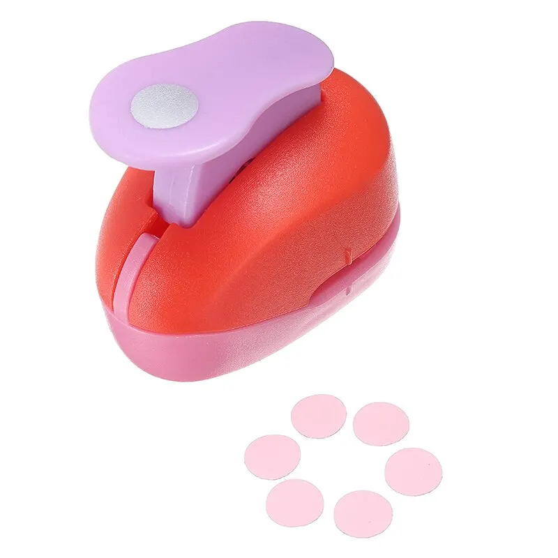 Circle Paper Punch DIY 9mm Light Hole Puncher Tool Plastic Paper Shaper Cutter for Children Manual Scrapbook Embossing Puncher
Circle Paper Punch DIY 9mm Light Hole Puncher Tool Plastic Paper Shaper Cutter for Children Manual Scrapbook Embossing Puncher