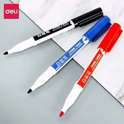 Deli S515 Whiteboard Pen Water Based Fiber Whiteboard Pen POP Graffiti Drawing School Classroom Whiteboard Pen 12 Pens / Box
Deli S515 Whiteboard Pen Water Based Fiber Whiteboard Pen POP Graffiti Drawing School Classroom Whiteboard Pen 12 Pens / Box
