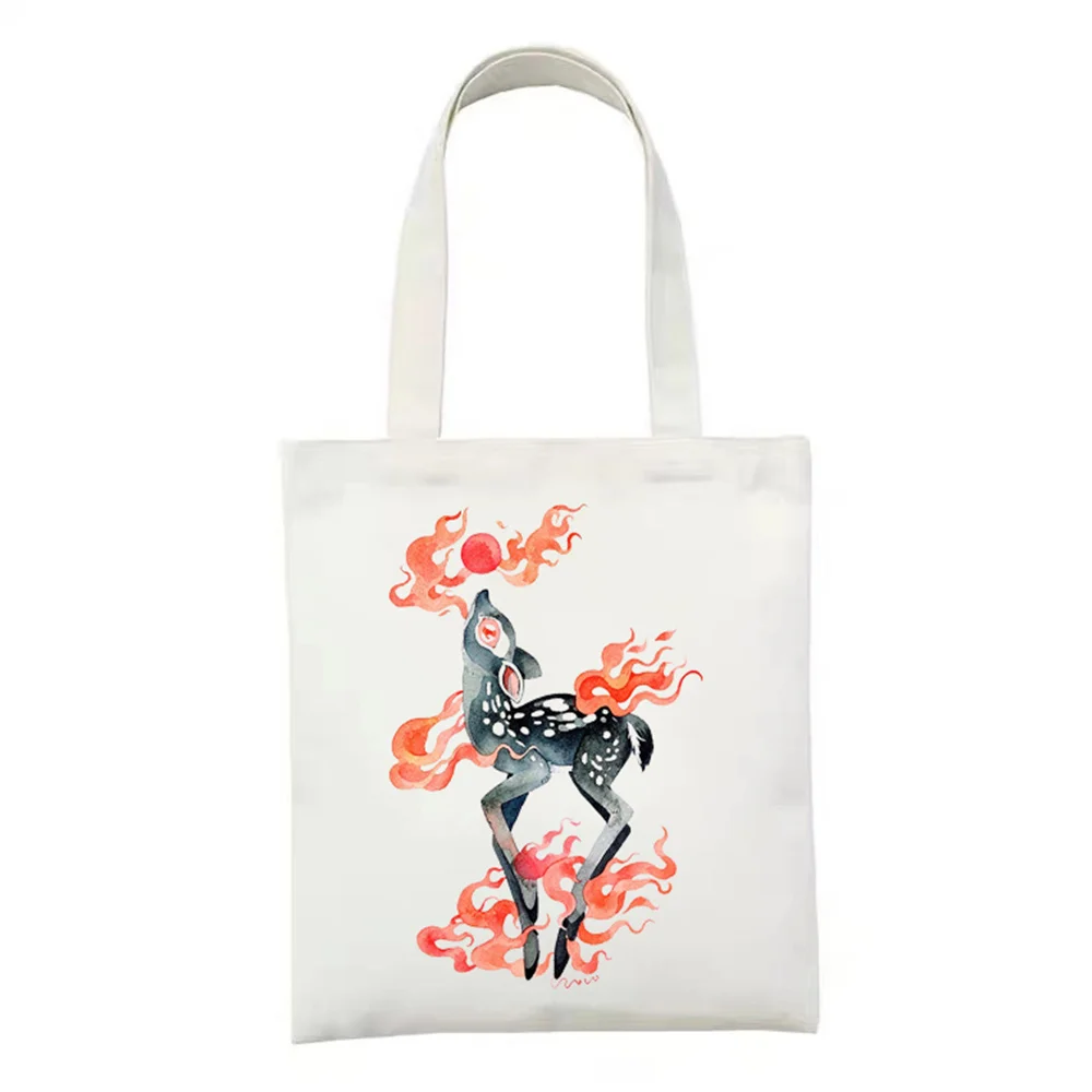 Watercolor Flowers Canvas Shoulder Shopping Bag Tote Women Handbag Casual Chic Women Vintage Fashion Large-capacity Fashion Bag 
Watercolor Flowers Canvas Shoulder Shopping Bag Tote Women Handbag Casual Chic Women Vintage Fashion Large-capacity Fashion Bag