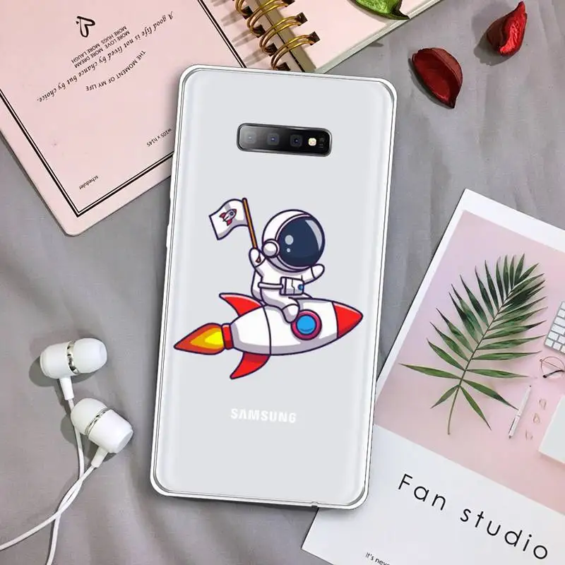 Astronaut Planet Star Cute Cartoon Phone Case Transparent For Samsung Galaxy A 71 21s S note 8 9 10 plus 20 ultra
Astronaut Planet Star Cute Cartoon Phone Case Transparent For Samsung Galaxy A 71 21s S note 8 9 10 plus 20 ultra
