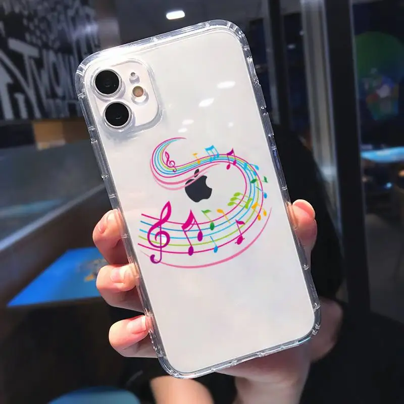 Classical Music Musical Notes Violin Phone Case Transparent for iPhone 11 12 mini pro 8 7 6 6S XS MAX Plus X 5S SE 2020 XR
Classical Music Musical Notes Violin Phone Case Transparent for iPhone 11 12 mini pro 8 7 6 6S XS MAX Plus X 5S SE 2020 XR