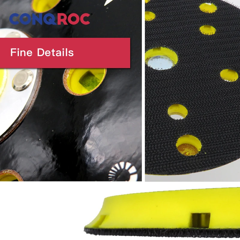 6 Inch 150mm 15 Holes Sanding Pad Sander Backing Pad M8 x 24 Thread Shank Hook Loop Pneumatic Power Tool Accessories
6 Inch 150mm 15 Holes Sanding Pad Sander Backing Pad M8 x 24 Thread Shank Hook Loop Pneumatic Power Tool Accessories
