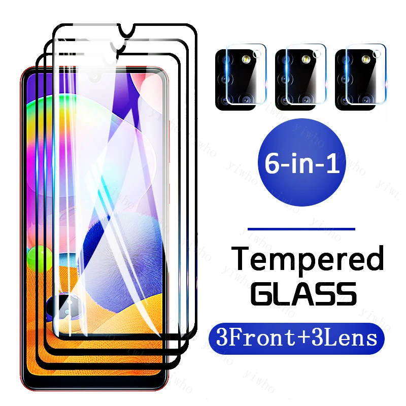 Protective Glass on For Samsung A31 Screen Protectors Tempered Glass on For Galaxy SM-A315F/DS A31 Camera Lens HD Clear Film
Protective Glass on For Samsung A31 Screen Protectors Tempered Glass on For Galaxy SM-A315F/DS A31 Camera Lens HD Clear Film