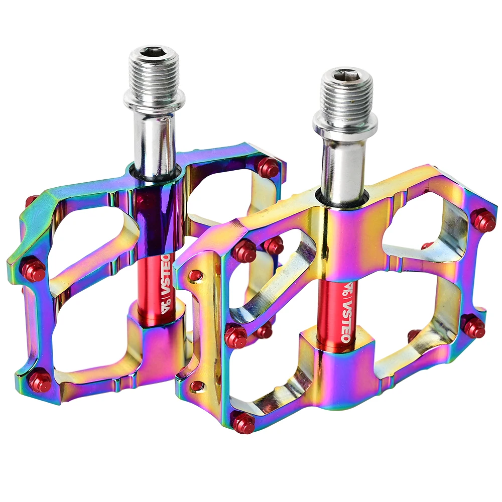 Road Bicycle Pedal Alloy MTB 9/16" Axle Sealed Bearing Aluminium Anti-Slip Racing Mountain Bike Pedals BMX 96x43mm
Road Bicycle Pedal Alloy MTB 9/16" Axle Sealed Bearing Aluminium Anti-Slip Racing Mountain Bike Pedals BMX 96x43mm
