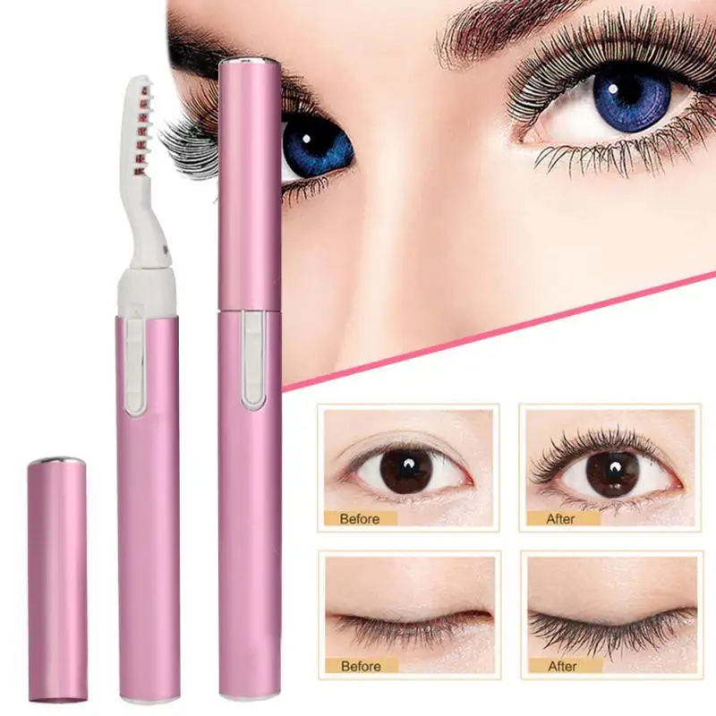 Portable Electric Heated Eye Lashes Tool Curved Brush Lasting Beauty Perm Natural Eyelash Curler Eye Makeup Tool Curling Kit
Portable Electric Heated Eye Lashes Tool Curved Brush Lasting Beauty Perm Natural Eyelash Curler Eye Makeup Tool Curling Kit