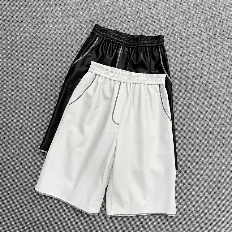 New arrival Designer Sheepskin fifth pants Autumn winter High quality Real leather women's wide-leg pants C441
New arrival Designer Sheepskin fifth pants Autumn winter High quality Real leather women's wide-leg pants C441