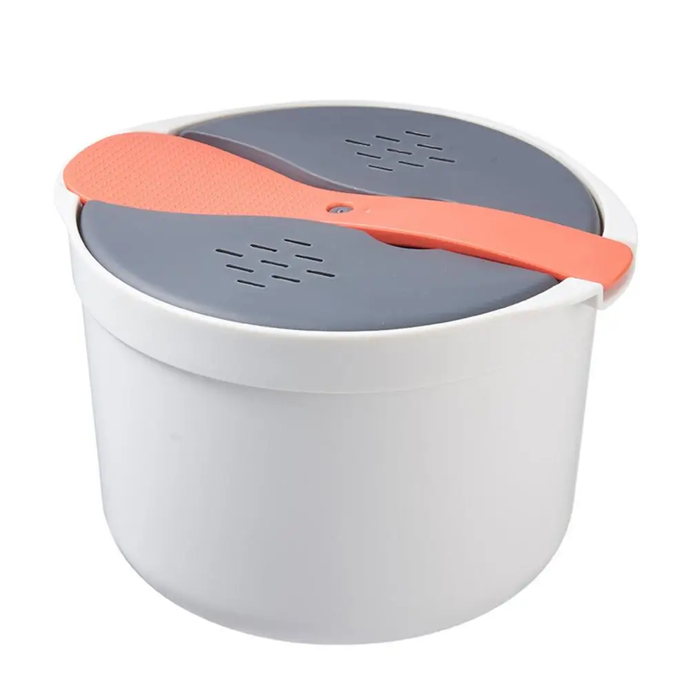 Microwave Oven 2L Rice Cooker Multifunctional Steamer Hot Soup Cooking Bento Lunch Box Food Grade PP Steaming Utensils
Microwave Oven 2L Rice Cooker Multifunctional Steamer Hot Soup Cooking Bento Lunch Box Food Grade PP Steaming Utensils