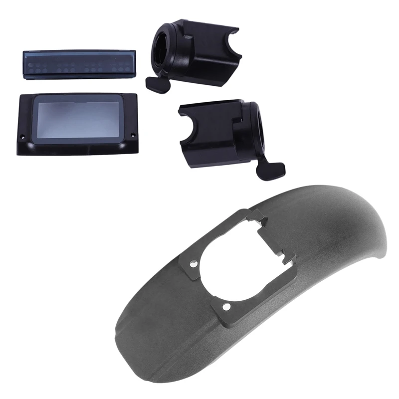 1Pcs Lcd Display Protect Shell Cover With Accelerator Brake Handle Led Light Cover & 1Pcs Front Fender Replacement
1Pcs Lcd Display Protect Shell Cover With Accelerator Brake Handle Led Light Cover & 1Pcs Front Fender Replacement