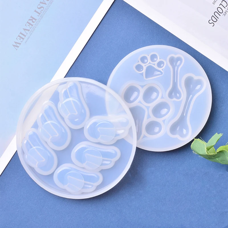 DIY Necklace Tag Silicone Mold Bone Wing Shapes Charm Mold Resin Pendant Making Pet Tags Silicone Mold
DIY Necklace Tag Silicone Mold Bone Wing Shapes Charm Mold Resin Pendant Making Pet Tags Silicone Mold