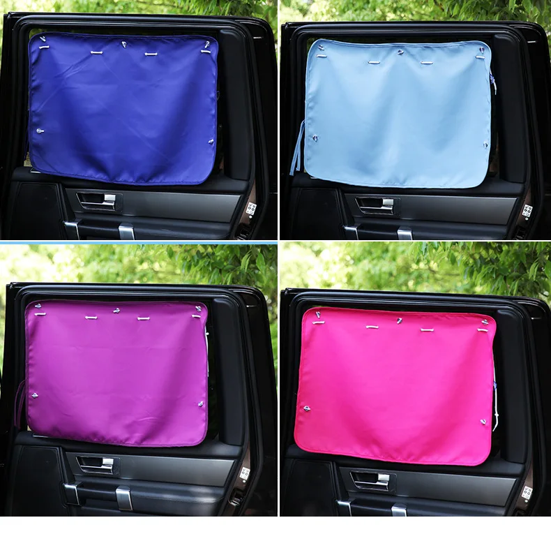 

Automobile Curtain Creative Fabric Automobile Side Window Anti Ultraviolet Sunshade Summer General Style Thick Opaque Style