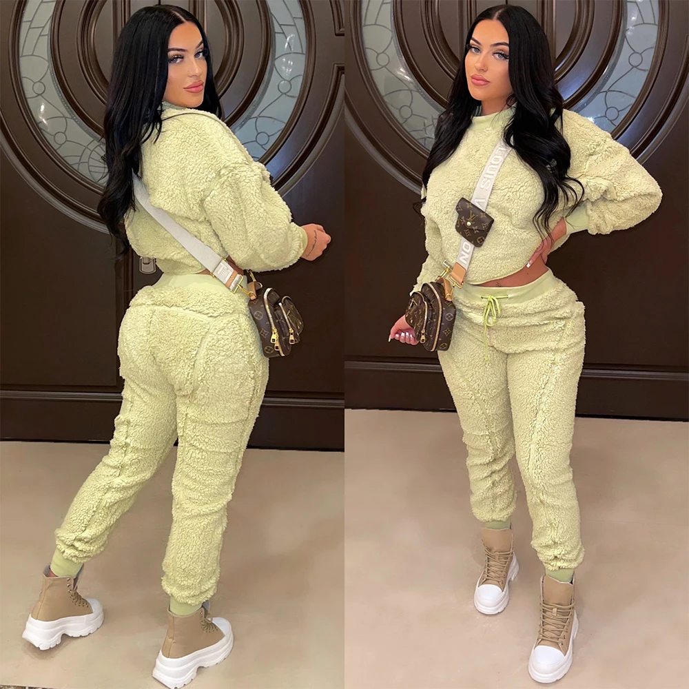 Winter Streetwear Tracksuit Women Two Piece Sets Long Sleeve Pullover Sweatshirts Pants Suits Casual Home Wear Sleepwear
Winter Streetwear Tracksuit Women Two Piece Sets Long Sleeve Pullover Sweatshirts Pants Suits Casual Home Wear Sleepwear