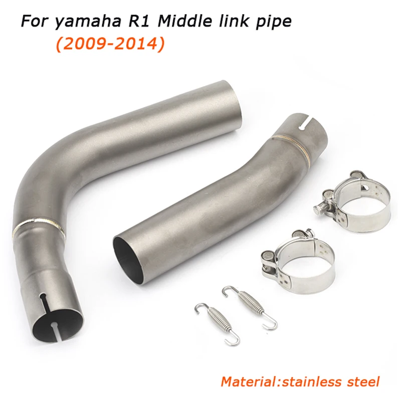 2009 2010 2011 2012 2013 2014 Motorcycle Middle Link Pipe Lossless connection Exhaust System Silp on for Yamaha r1
2009 2010 2011 2012 2013 2014 Motorcycle Middle Link Pipe Lossless connection Exhaust System Silp on for Yamaha r1