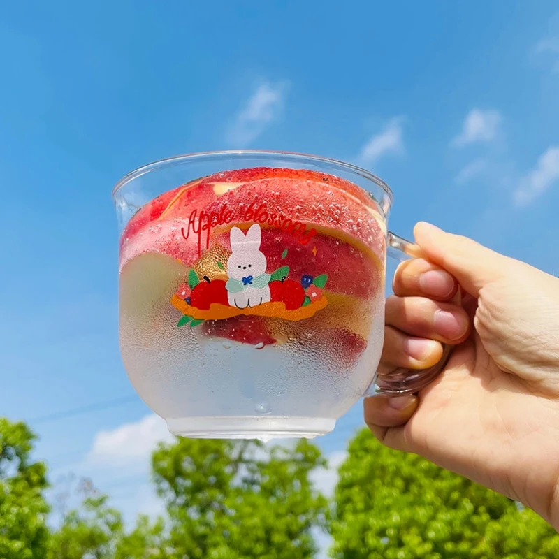 Creative Mug Transparent Handle Heat resistant Drinkware cup Cartoon Print Glass Breakfast Cup Coffee Tea Milk Mug Drinkware
Creative Mug Transparent Handle Heat resistant Drinkware cup Cartoon Print Glass Breakfast Cup Coffee Tea Milk Mug Drinkware