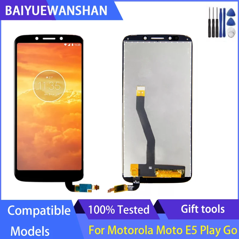 ЖК-дисплей с сенсорной панелью для Motorola Moto E5 Play Go, дигитайзер в сборе, дисплей с рамкой
ЖК-дисплей с сенсорной панелью для Motorola Moto E5 Play Go, дигитайзер в сборе, дисплей с рамкой