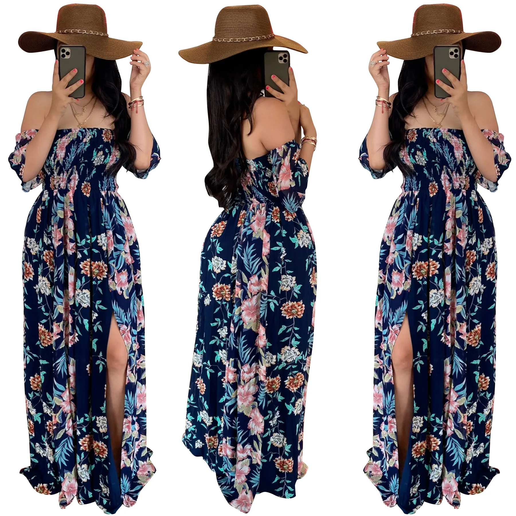 New Summer Fashion Sexy Women's Fresh And Sweet Temperament Home Outdoor Wrapped Chest Printing Dress
New Summer Fashion Sexy Women's Fresh And Sweet Temperament Home Outdoor Wrapped Chest Printing Dress