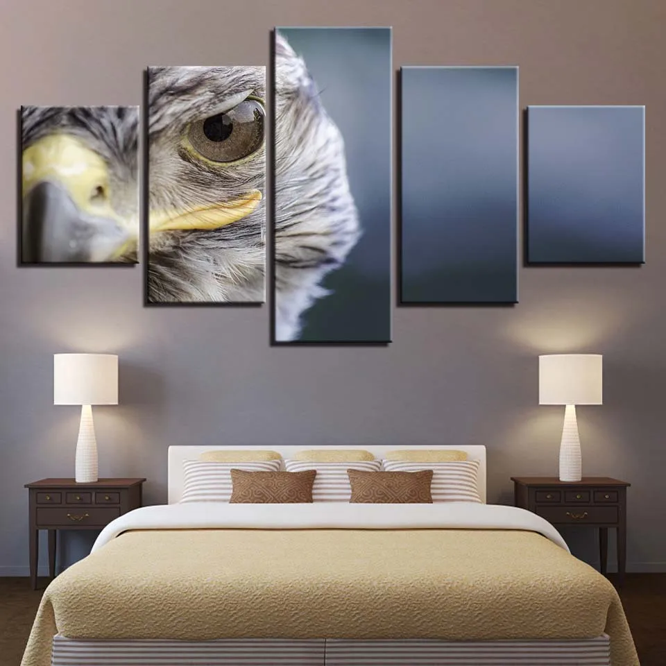 Wall Art Canvas Painting HD Prints Animal 5 Pieces Bird Home Decoration Eagle Modular For Living Room Pictures Artwork Poster
Wall Art Canvas Painting HD Prints Animal 5 Pieces Bird Home Decoration Eagle Modular For Living Room Pictures Artwork Poster