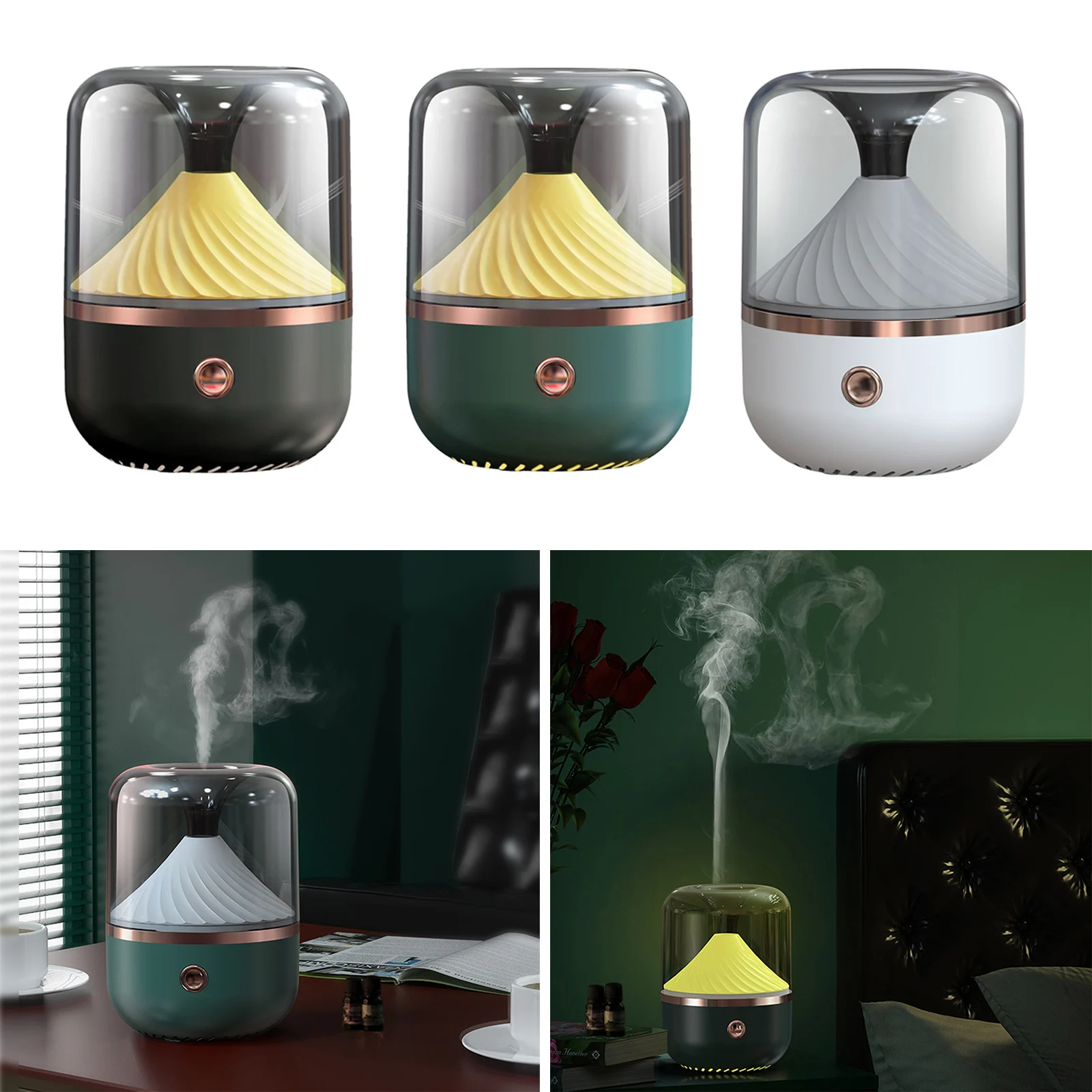 120Ml Small Air Humidifier USB Aroma Diffuser Ultrasonic Cool Water Mist Diffuser for LED Night light Office Home
120Ml Small Air Humidifier USB Aroma Diffuser Ultrasonic Cool Water Mist Diffuser for LED Night light Office Home