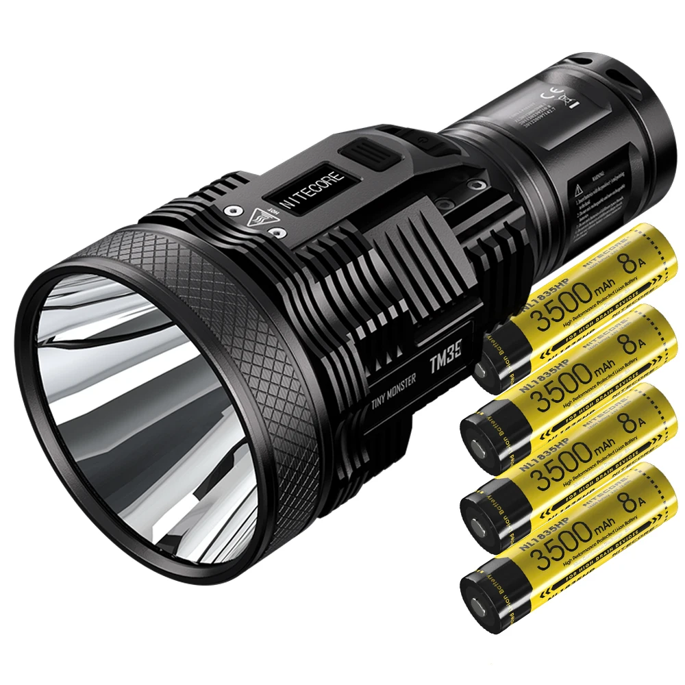 Фонарик NITECORE TM39 Lite светодиодный мощный с аккумулятором 18650 люмен | Освещение