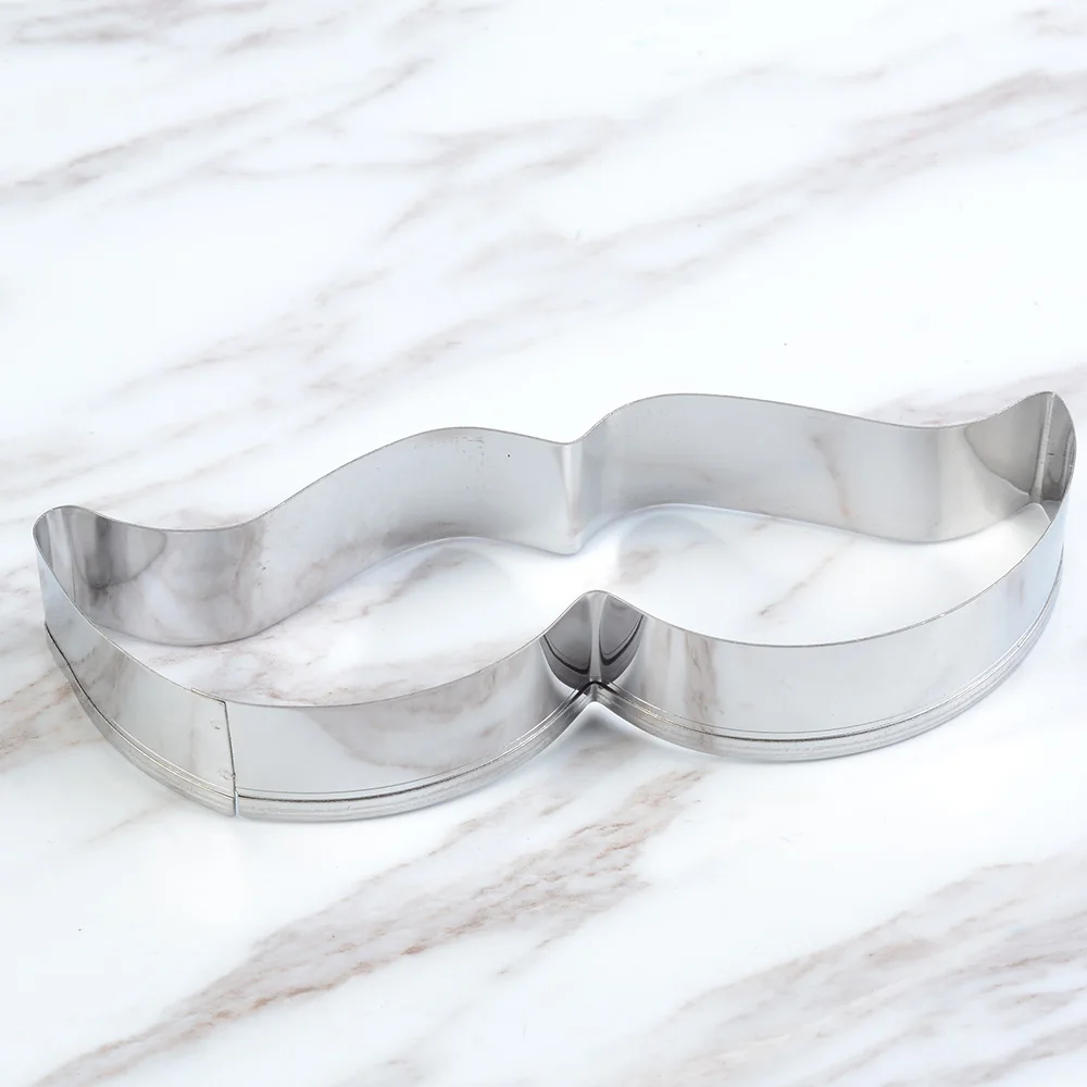1PC Stainless Steel Cake Mould Beard Mustache Shaped Pastry Cookie Cutter Cake Biscuit Baking Tool Mold Bakeware Tools
1PC Stainless Steel Cake Mould Beard Mustache Shaped Pastry Cookie Cutter Cake Biscuit Baking Tool Mold Bakeware Tools