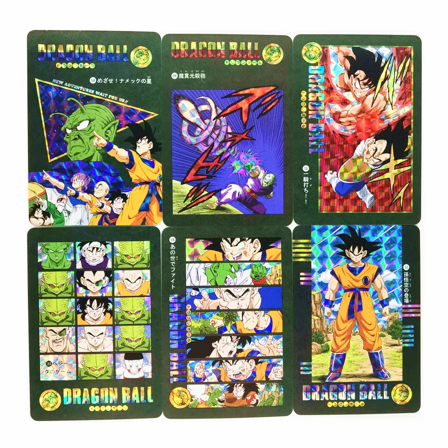 54pcs/set Super Saiyan Dragon Ball Z Stormy Situation No.3 Heroes Battle Card Ultra Instinct Goku Vegeta Game Collection Cards
54pcs/set Super Saiyan Dragon Ball Z Stormy Situation No.3 Heroes Battle Card Ultra Instinct Goku Vegeta Game Collection Cards