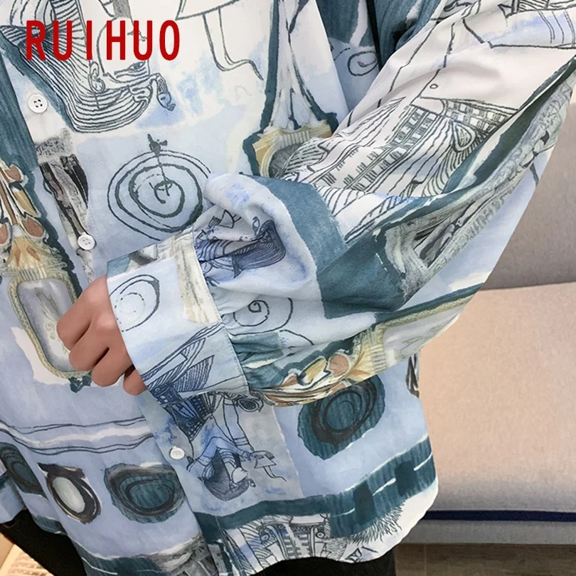 RUIHUO Vintage Shirts For Men Clothing Blouse Men Shirt Long Sleeve Shirt Men Tops Fashion Vintage Clothes 2XL 2021 Spring
RUIHUO Vintage Shirts For Men Clothing Blouse Men Shirt Long Sleeve Shirt Men Tops Fashion Vintage Clothes 2XL 2021 Spring