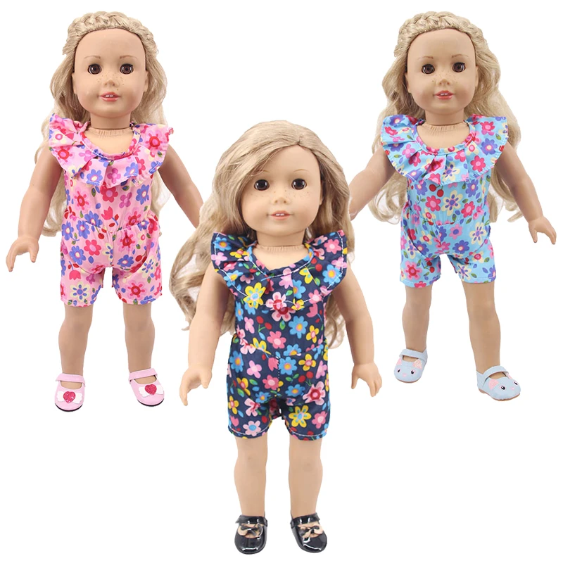 2021 New Flower Jumpsuits Wear For 18Inch American Dolls&43cm New Born Baby Doll Clothes Accessories
2021 New Flower Jumpsuits Wear For 18Inch American Dolls&43cm New Born Baby Doll Clothes Accessories