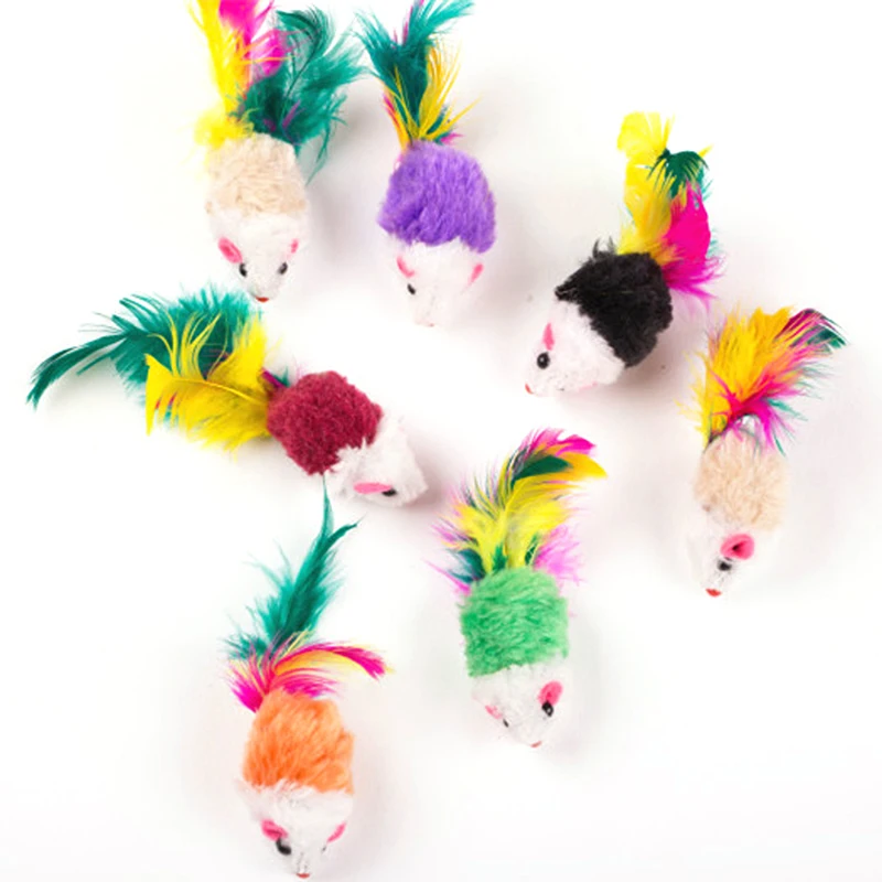 Leuke Mini Zachte Fleece Valse Muis Kat Speelgoed Kleurrijke Veer Grappige Spelen Training Speelgoed Voor Katten Kitten Puppy
Leuke Mini Zachte Fleece Valse Muis Kat Speelgoed Kleurrijke Veer Grappige Spelen Training Speelgoed Voor Katten Kitten Puppy