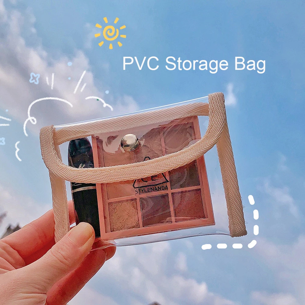 1pcs Transparent Cosmetic Bag Female Ins Pvc Storage Bag Girl Heart Portable Travel Storage Carry-on File Container Accessories
1pcs Transparent Cosmetic Bag Female Ins Pvc Storage Bag Girl Heart Portable Travel Storage Carry-on File Container Accessories