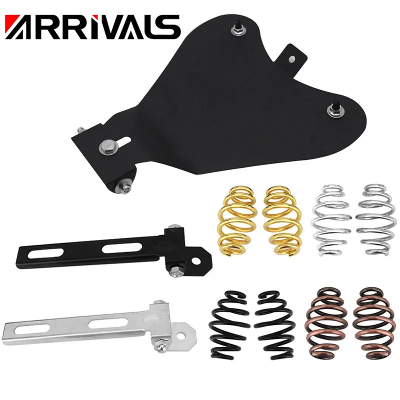 Bronze 3" Motorcycle Solo Seat Spring Steel Driver Seat Spring Hardware Bracket Mount Kit For Harley Bobber Chopper Custom Moto
Bronze 3" Motorcycle Solo Seat Spring Steel Driver Seat Spring Hardware Bracket Mount Kit For Harley Bobber Chopper Custom Moto