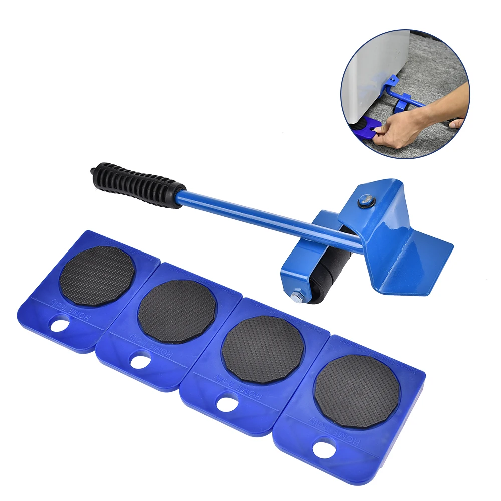 5pcs Blue Furniture Mover Tool Set Profession Heavy Furniture Roller Move Tool Kit Transport Lifter Heavy Stuffs Moving Tools
5pcs Blue Furniture Mover Tool Set Profession Heavy Furniture Roller Move Tool Kit Transport Lifter Heavy Stuffs Moving Tools