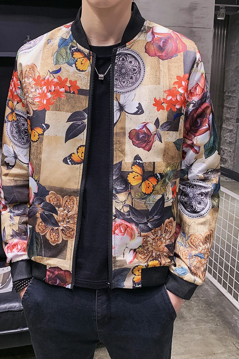 Jacket Bomber Designer Men Party Club Outfit Men Oversize 6xl Mens Pattern Jacket Classic 2020 Spring Fashion Print Male Jacket
Jacket Bomber Designer Men Party Club Outfit Men Oversize 6xl Mens Pattern Jacket Classic 2020 Spring Fashion Print Male Jacket