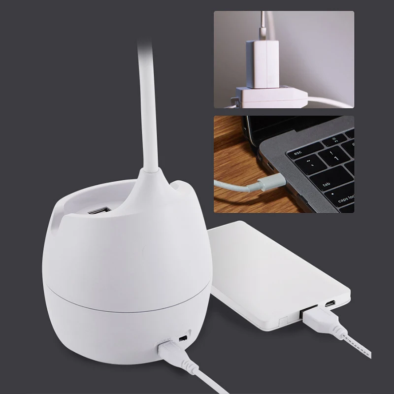 USB Table Lamps Rechargeable Dimmable Touch Led Reading Lamp Desk Light Modern Flexible Study Lamp with Pen Holder Eye-Protect
USB Table Lamps Rechargeable Dimmable Touch Led Reading Lamp Desk Light Modern Flexible Study Lamp with Pen Holder Eye-Protect