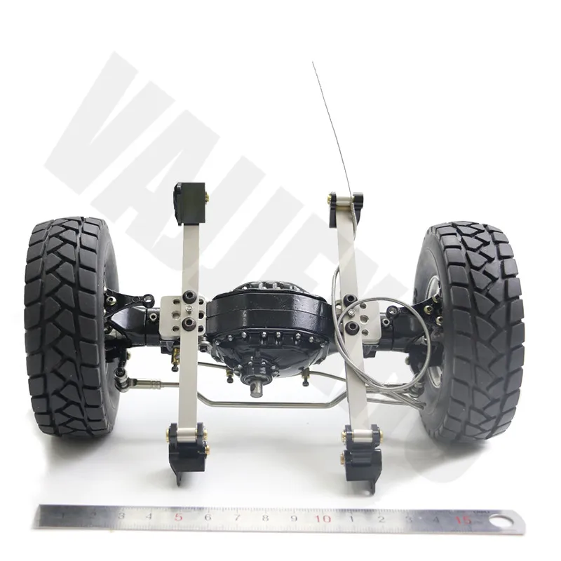 All Metal Front Axle Assembly with Differential for 1/14 Remote Control Truck Tractor Trailer TAMIYA 56360 Scania R620 R470
All Metal Front Axle Assembly with Differential for 1/14 Remote Control Truck Tractor Trailer TAMIYA 56360 Scania R620 R470