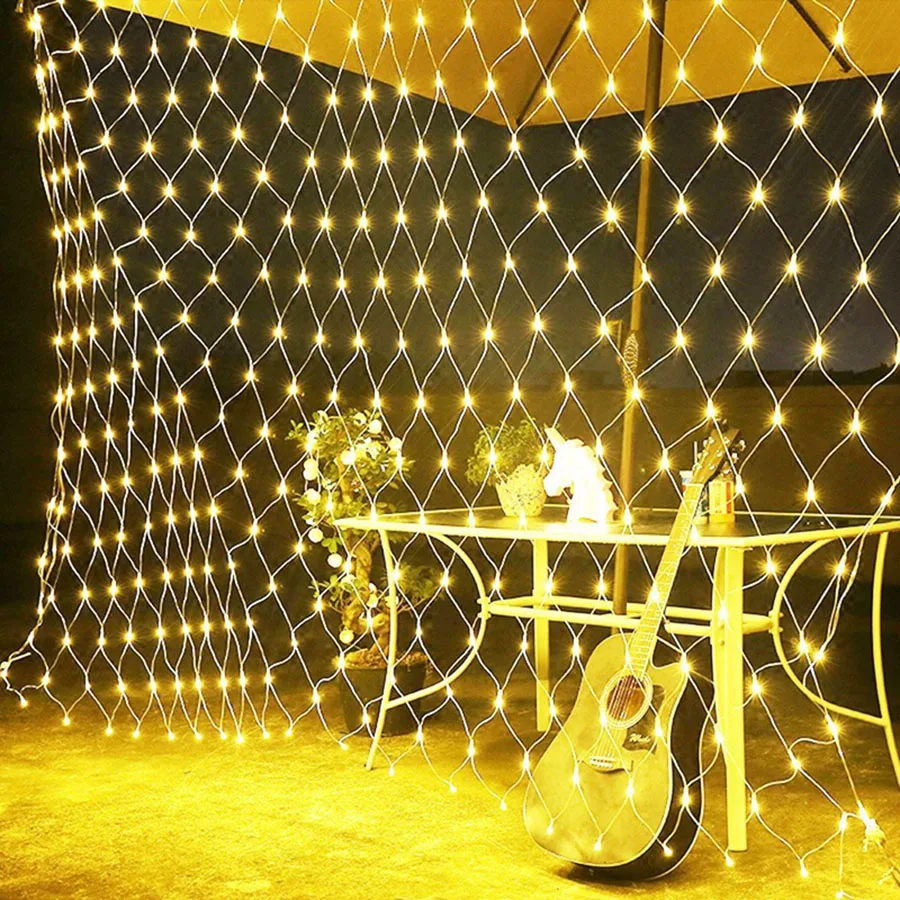 Christmas LED String Net Light 8 Modes 220V 3X2M 4.5x1.5M 6X4M Outdoor Garden Net Mesh Fairy Light Garland Wedding Party Decor
Christmas LED String Net Light 8 Modes 220V 3X2M 4.5x1.5M 6X4M Outdoor Garden Net Mesh Fairy Light Garland Wedding Party Decor