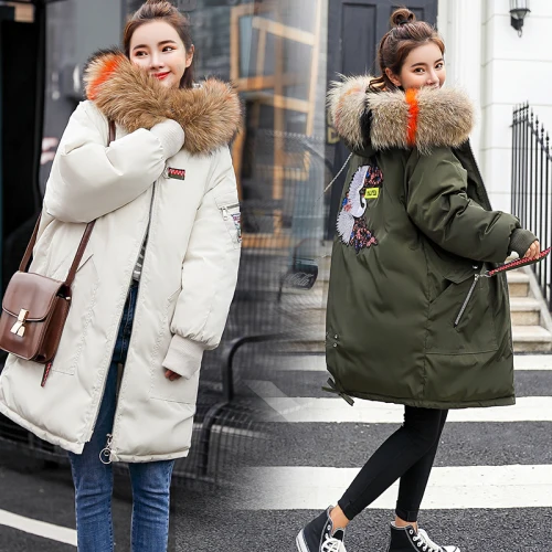 New Winter Version Of The Korean Version Of The Loose, Big Size, Down Jacket, Embroidered Cotton Suit, Long Neck, Large Wool Col
New Winter Version Of The Korean Version Of The Loose, Big Size, Down Jacket, Embroidered Cotton Suit, Long Neck, Large Wool Col