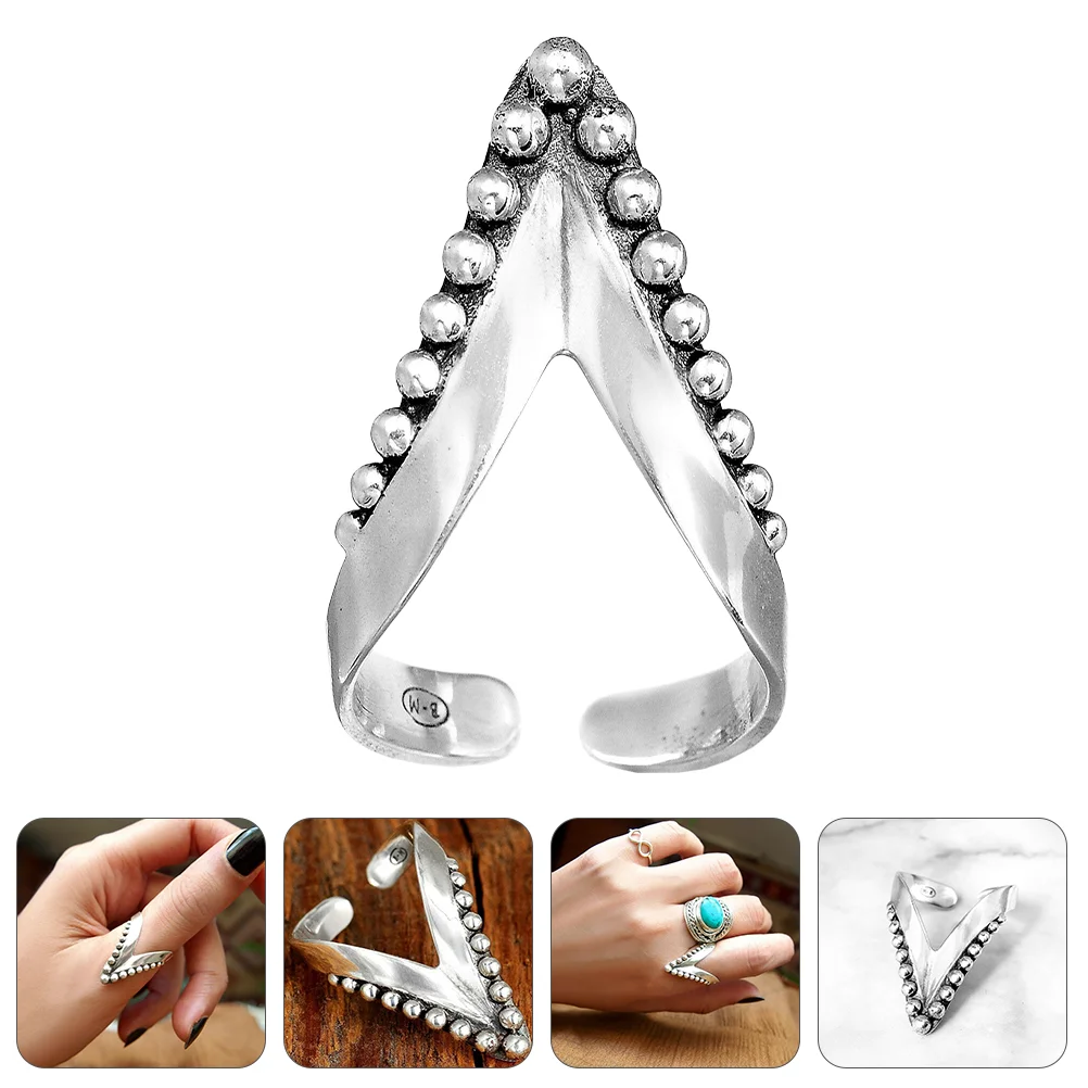 Girl Charming Ring Creative V Shaped Girl Ring Jewelry Delicate Hand Jewelry
Girl Charming Ring Creative V Shaped Girl Ring Jewelry Delicate Hand Jewelry