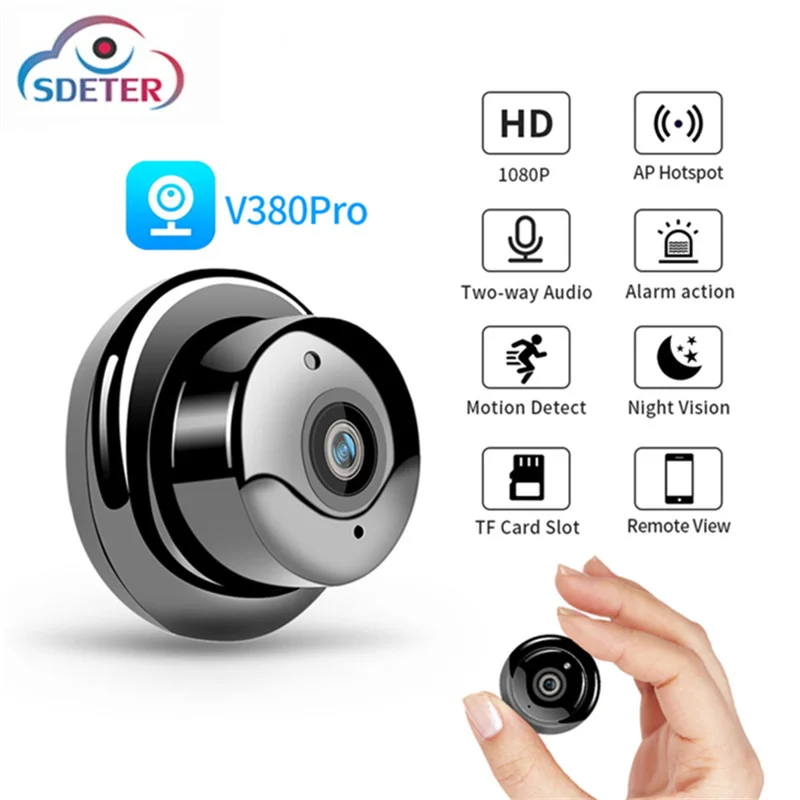 Sdeger мини-камера видеонаблюдения HD 1080P беспроводная Wifi ip-камера ночного видения умная домашняя камера безопасности
Sdeger мини-камера видеонаблюдения HD 1080P беспроводная Wifi ip-камера ночного видения умная домашняя камера безопасности